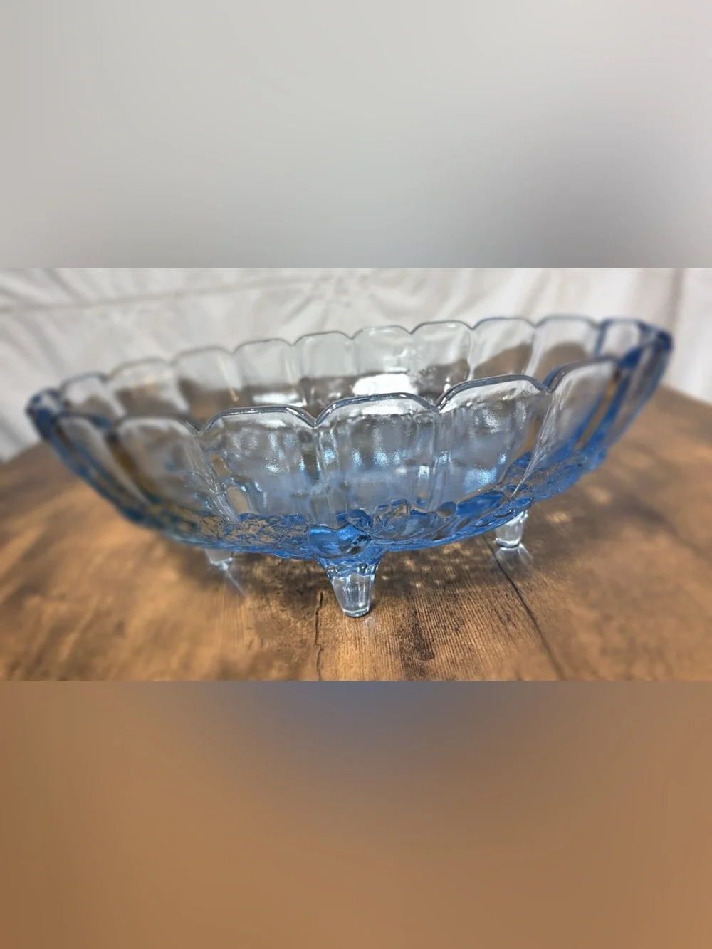 Vintage Indiana Glass Fruit Bowl